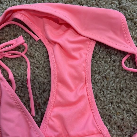 Purple & Pink Fringe Bikini Swim suit set - Picture 5 of 9